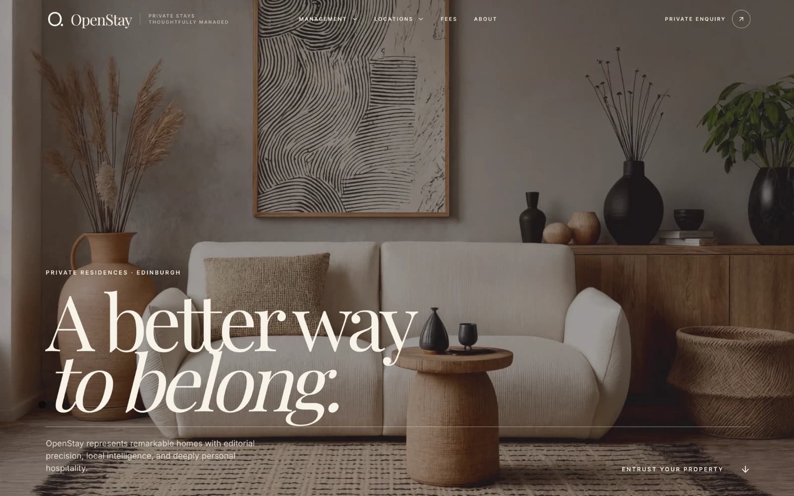 OpenStay – Next.js Property Management Website, SEO & AI Optimisation